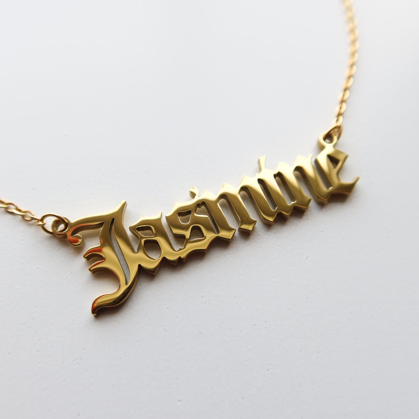 Customized Old English Necklace